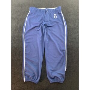 Intensity Youth Baseball Softball‎ Pants Blue White Stripe Size Medium Team 8